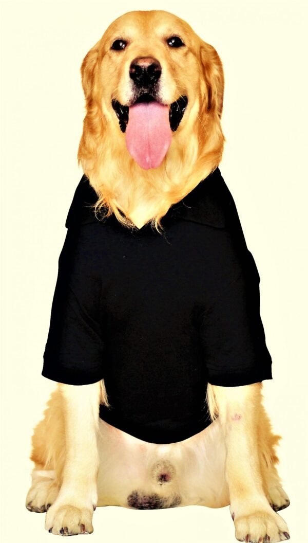 Black Polo T Shirt - Image 3