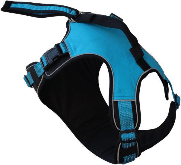 No Pull Dog Harness with Front Clip -  Blue - Image 2