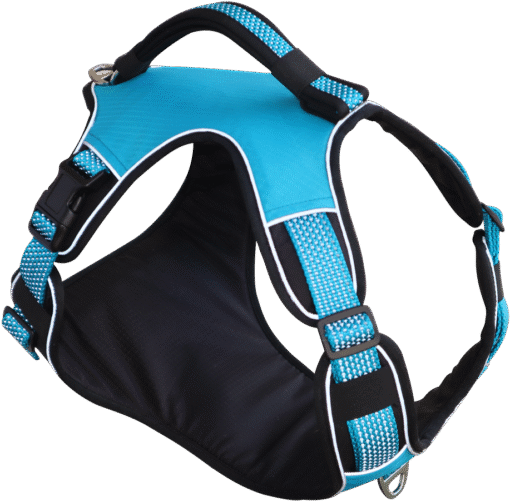 No Pull Dog Harness with Front Clip -  Blue