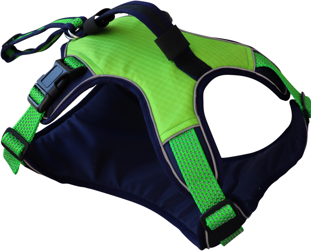 No Pull Dog Harness with front Clip Neon Green » Doxters Lab