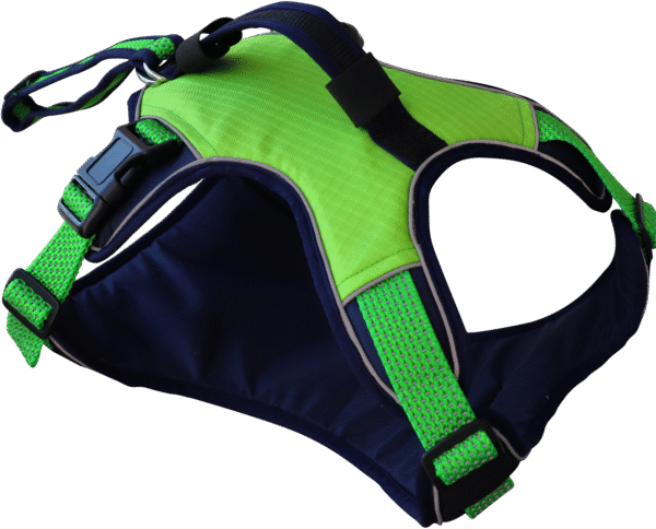 No Pull Dog Harness with front Clip - Neon Green - Image 6