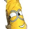 Hoodie Made from Thick Sweatshirt Material Xtra Small to Xtra Large, Minion Yellow, Yellow