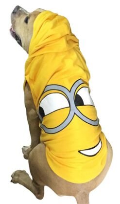 Hoodie Made from Thick Sweatshirt Material Xtra Small to Xtra Large, Minion Yellow, Yellow