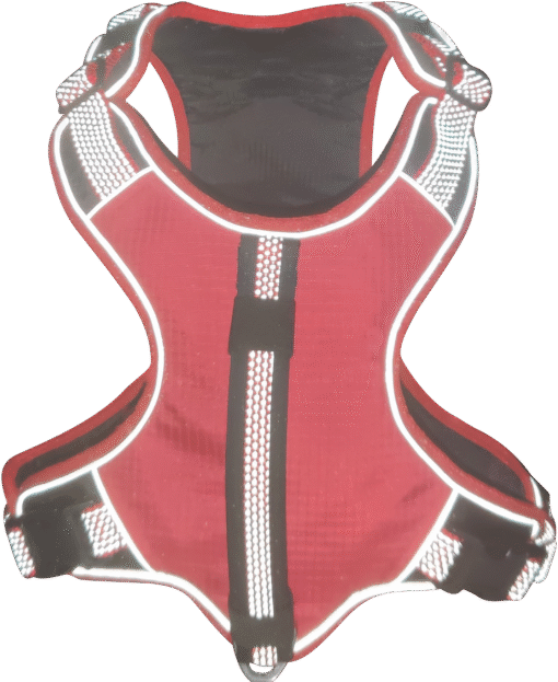 No Pull Dog Harness with Front Clip -Red - Image 4
