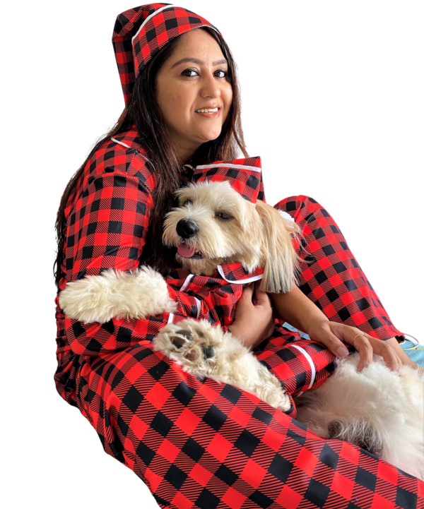 LumberJack Twinning PJ for Hoomans - Image 2