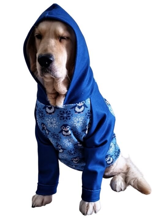 Penguin Winter Hoodie For Dogs