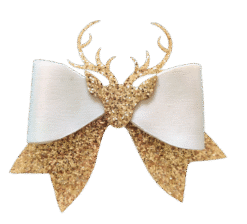 Goldie Reindeer Bow