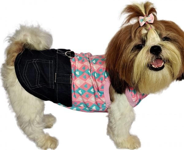 Queen of Hearts Dress Harness for Dogs - Image 2