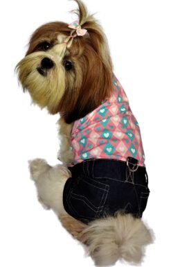 Queen of Hearts Dress Harness for Dogs