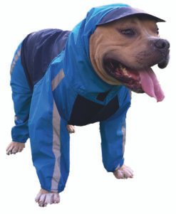 Doxters DryMax Full Coverage Dog Raincoat Navy Blue T Blue