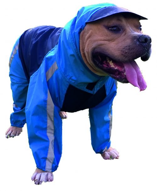 Doxters DryMax Full Coverage Dog Raincoat Navy Blue T Blue