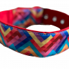 Rainbow Mosaic Dog Collar
